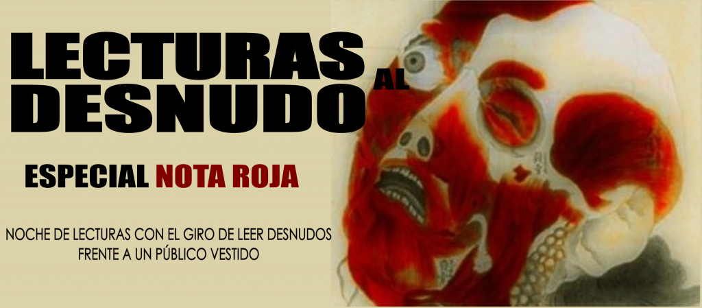 Lecturas al Desnudo Nota Roja